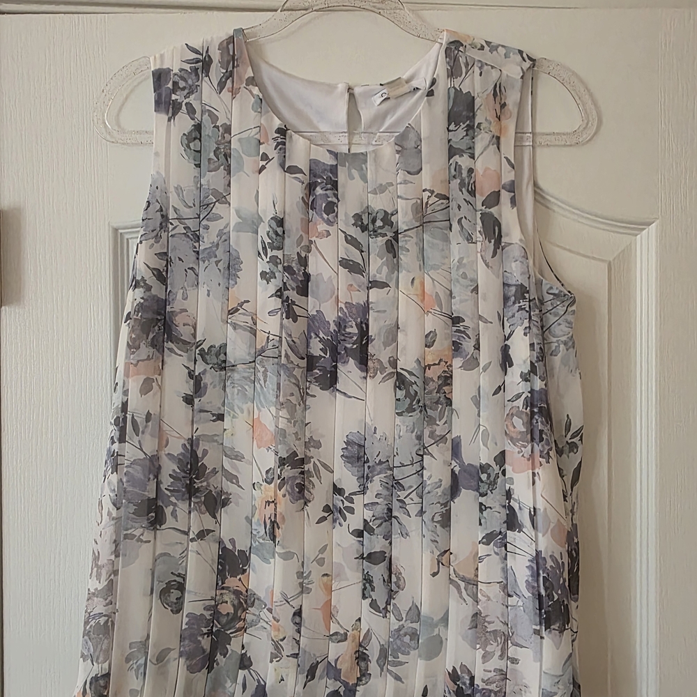 Calvin Klein Multicolor Floral Blouse